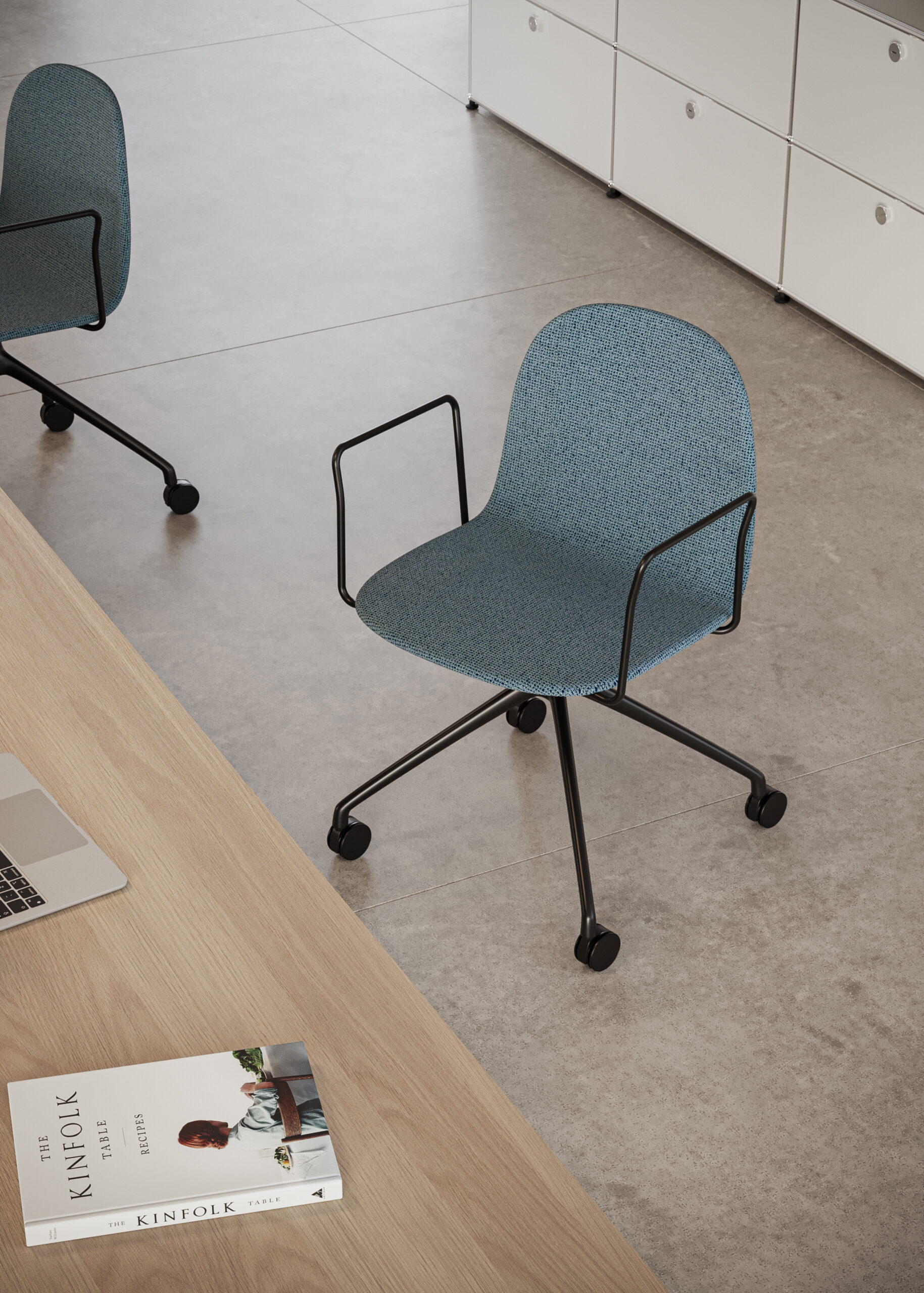 Terra Swivel Armrest by Omelette Editions